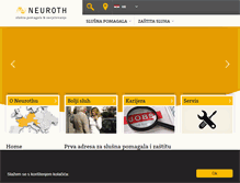 Tablet Screenshot of neuroth.hr